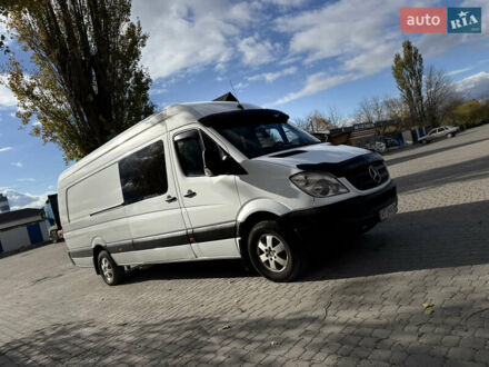Белый Мерседес Sprinter, объемом двигателя 2.99 л и пробегом 333 тыс. км за 16900 $, фото 1 на Automoto.ua