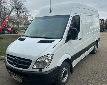 Белый Мерседес Sprinter, объемом двигателя 3 л и пробегом 420 тыс. км за 18000 $, фото 1 на Automoto.ua
