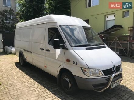 Белый Мерседес Sprinter, объемом двигателя 2.7 л и пробегом 114 тыс. км за 17000 $, фото 1 на Automoto.ua