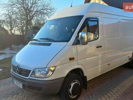 Мерседес Sprinter 2008 у Львові на Automoto.ua Білий Мерседес Sprinter, об'ємом двигуна 2.7 л та пробігом 385 тис. км за 21500 $, фото 1 на Automoto.ua