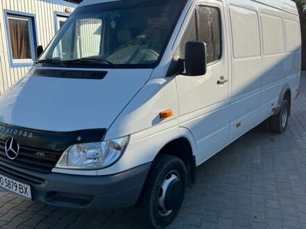 Білий Мерседес Sprinter, об'ємом двигуна 2.69 л та пробігом 389 тис. км за 18000 $, фото 1 на Automoto.ua