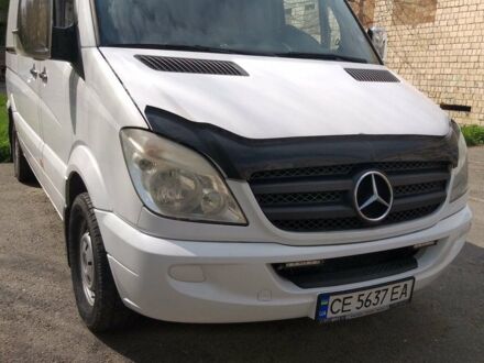 Білий Мерседес Sprinter, об'ємом двигуна 3 л та пробігом 418 тис. км за 13800 $, фото 1 на Automoto.ua