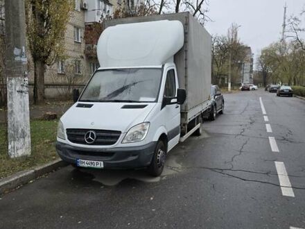Белый Мерседес Sprinter, объемом двигателя 2.2 л и пробегом 110 тыс. км за 17100 $, фото 1 на Automoto.ua