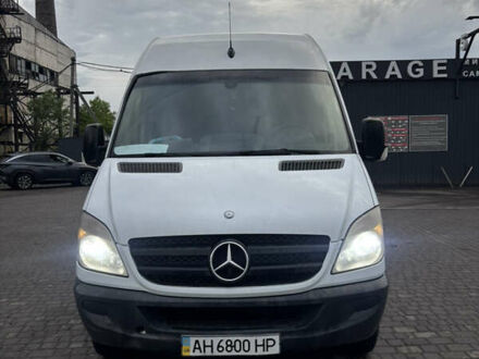 Мерседес Sprinter 2008 в Доброполье на Automoto.ua Белый Мерседес Sprinter, объемом двигателя 2.15 л и пробегом 306 тыс. км за 13000 $, фото 1 на Automoto.ua