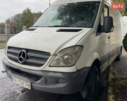 Белый Мерседес Sprinter, объемом двигателя 2.87 л и пробегом 340 тыс. км за 7500 $, фото 1 на Automoto.ua