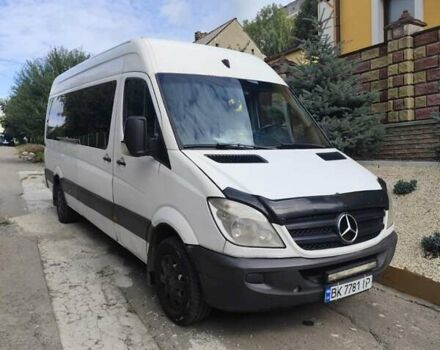 Белый Мерседес Sprinter, объемом двигателя 2.15 л и пробегом 580 тыс. км за 13500 $, фото 1 на Automoto.ua