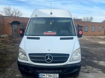 Мерседес Sprinter 2009 в Тростянец на Automoto.ua Белый Мерседес Sprinter, объемом двигателя 2.15 л и пробегом 370 тыс. км за 9000 $, фото 1 на Automoto.ua