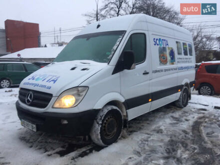 Білий Мерседес Sprinter, об'ємом двигуна 2.2 л та пробігом 396 тис. км за 11400 $, фото 1 на Automoto.ua