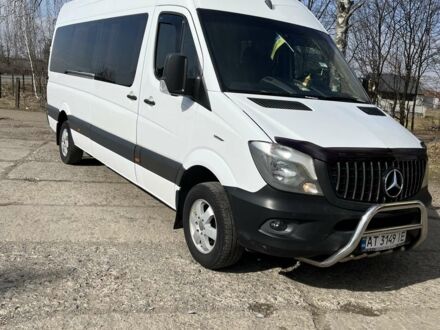 Белый Мерседес Sprinter, объемом двигателя 3 л и пробегом 560 тыс. км за 21000 $, фото 1 на Automoto.ua