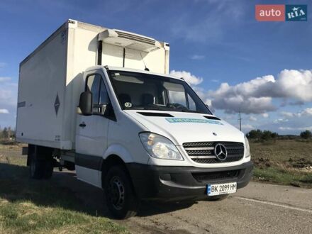 Белый Мерседес Sprinter, объемом двигателя 2.9 л и пробегом 318 тыс. км за 23900 $, фото 1 на Automoto.ua