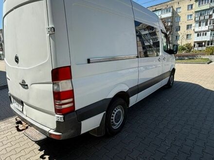 Белый Мерседес Sprinter, объемом двигателя 2.14 л и пробегом 200 тыс. км за 12800 $, фото 1 на Automoto.ua