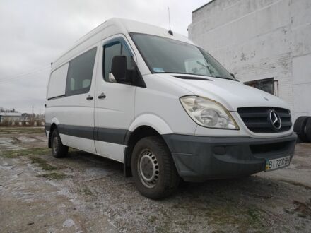 Белый Мерседес Sprinter, объемом двигателя 2.1 л и пробегом 340 тыс. км за 13800 $, фото 1 на Automoto.ua