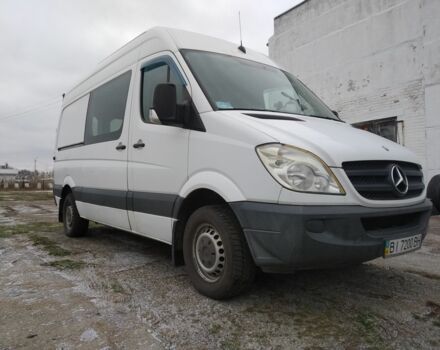 Белый Мерседес Sprinter, объемом двигателя 2.1 л и пробегом 340 тыс. км за 13800 $, фото 1 на Automoto.ua