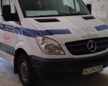 Белый Мерседес Sprinter, объемом двигателя 2.1 л и пробегом 234 тыс. км за 14000 $, фото 1 на Automoto.ua