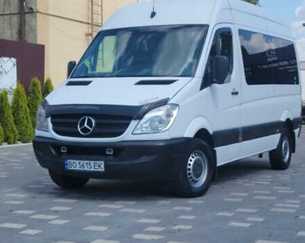 Белый Мерседес Sprinter, объемом двигателя 2.15 л и пробегом 70 тыс. км за 14500 $, фото 1 на Automoto.ua