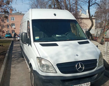 Белый Мерседес Sprinter, объемом двигателя 2.2 л и пробегом 440 тыс. км за 8699 $, фото 1 на Automoto.ua