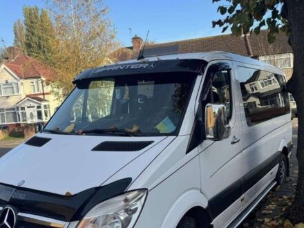 Белый Мерседес Sprinter, объемом двигателя 2.2 л и пробегом 440 тыс. км за 11999 $, фото 1 на Automoto.ua