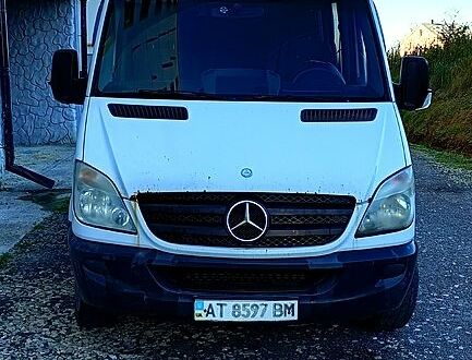 Білий Мерседес Sprinter, об'ємом двигуна 2.1 л та пробігом 490 тис. км за 9800 $, фото 1 на Automoto.ua