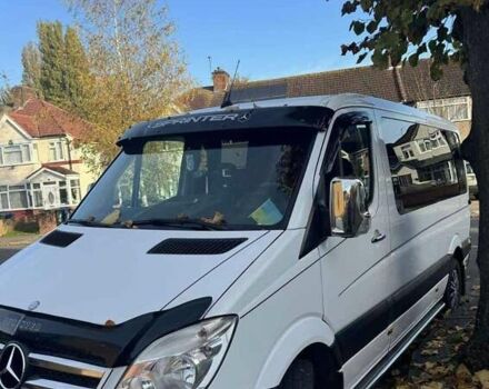 Белый Мерседес Sprinter, объемом двигателя 2.2 л и пробегом 440 тыс. км за 11999 $, фото 1 на Automoto.ua