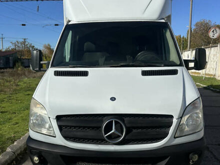 Белый Мерседес Sprinter, объемом двигателя 2.14 л и пробегом 650 тыс. км за 16000 $, фото 1 на Automoto.ua