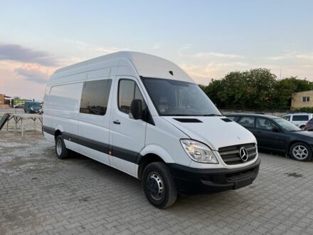 Белый Мерседес Sprinter, объемом двигателя 3 л и пробегом 380 тыс. км за 21500 $, фото 1 на Automoto.ua