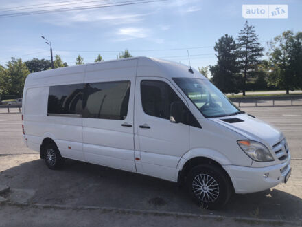 Білий Мерседес Sprinter, об'ємом двигуна 3 л та пробігом 630 тис. км за 16500 $, фото 1 на Automoto.ua