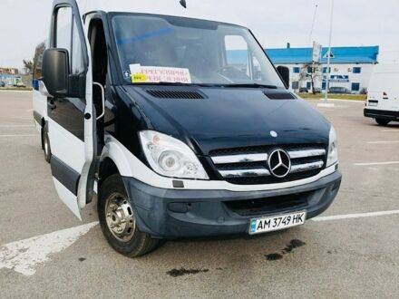 Белый Мерседес Sprinter, объемом двигателя 2.99 л и пробегом 235 тыс. км за 37000 $, фото 1 на Automoto.ua