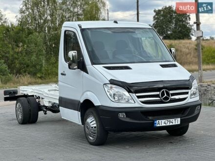 Белый Мерседес Sprinter, объемом двигателя 2.14 л и пробегом 445 тыс. км за 17500 $, фото 1 на Automoto.ua