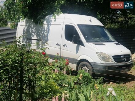 Білий Мерседес Sprinter, об'ємом двигуна 2.1 л та пробігом 80 тис. км за 10500 $, фото 1 на Automoto.ua