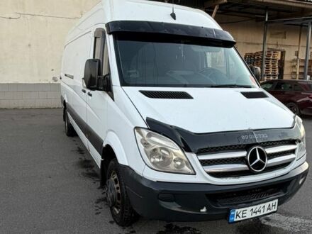 Белый Мерседес Sprinter, объемом двигателя 2.2 л и пробегом 370 тыс. км за 18068 $, фото 1 на Automoto.ua