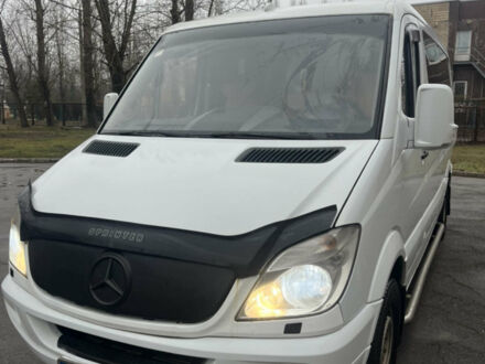 Белый Мерседес Sprinter, объемом двигателя 2.1 л и пробегом 9 тыс. км за 13750 $, фото 1 на Automoto.ua