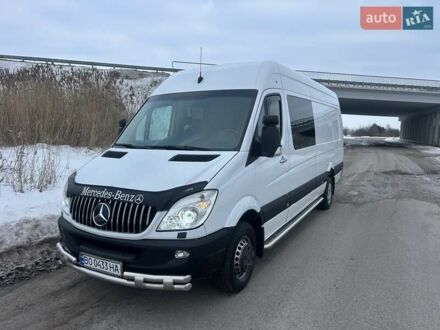 Белый Мерседес Sprinter, объемом двигателя 3 л и пробегом 76 тыс. км за 27000 $, фото 1 на Automoto.ua