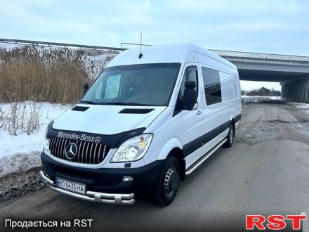 Білий Мерседес Sprinter, об'ємом двигуна 3 л та пробігом 760 тис. км за 27000 $, фото 1 на Automoto.ua