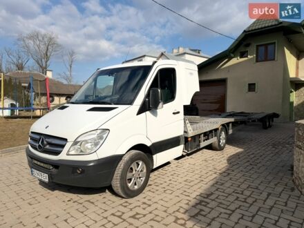 Белый Мерседес Sprinter, объемом двигателя 2.14 л и пробегом 540 тыс. км за 14900 $, фото 1 на Automoto.ua