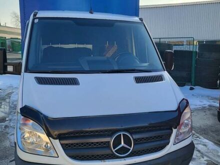 Белый Мерседес Sprinter, объемом двигателя 2.2 л и пробегом 486 тыс. км за 21000 $, фото 1 на Automoto.ua