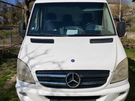 Білий Мерседес Sprinter, об'ємом двигуна 2.1 л та пробігом 645 тис. км за 12000 $, фото 1 на Automoto.ua