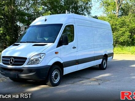 Білий Мерседес Sprinter, об'ємом двигуна 3 л та пробігом 197 тис. км за 13500 $, фото 1 на Automoto.ua