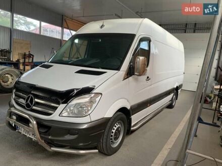 Белый Мерседес Sprinter, объемом двигателя 2.14 л и пробегом 383 тыс. км за 15400 $, фото 1 на Automoto.ua