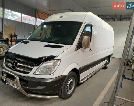 Белый Мерседес Sprinter, объемом двигателя 2.14 л и пробегом 383 тыс. км за 15400 $, фото 1 на Automoto.ua