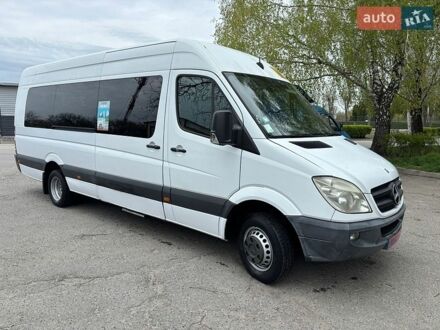 Белый Мерседес Sprinter, объемом двигателя 2.2 л и пробегом 400 тыс. км за 25500 $, фото 1 на Automoto.ua
