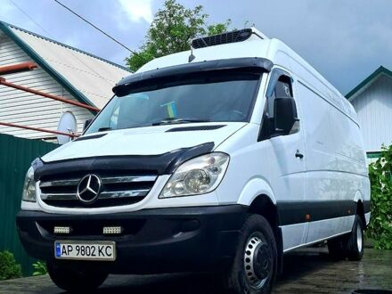 Белый Мерседес Sprinter, объемом двигателя 2.7 л и пробегом 310 тыс. км за 19800 $, фото 1 на Automoto.ua