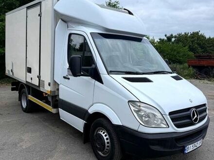 Белый Мерседес Sprinter, объемом двигателя 2.2 л и пробегом 380 тыс. км за 16500 $, фото 1 на Automoto.ua