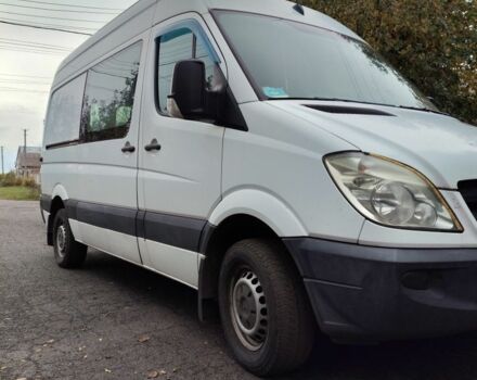 Белый Мерседес Sprinter, объемом двигателя 2.2 л и пробегом 335 тыс. км за 13550 $, фото 1 на Automoto.ua