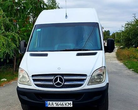 Белый Мерседес Sprinter, объемом двигателя 2.1 л и пробегом 382 тыс. км за 9000 $, фото 1 на Automoto.ua