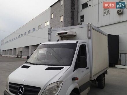 Белый Мерседес Sprinter, объемом двигателя 2.14 л и пробегом 600 тыс. км за 9500 $, фото 1 на Automoto.ua