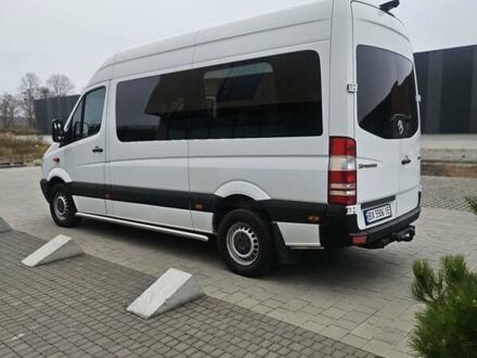 Белый Мерседес Sprinter, объемом двигателя 2.15 л и пробегом 238 тыс. км за 18000 $, фото 1 на Automoto.ua