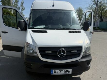 Белый Мерседес Sprinter, объемом двигателя 2.2 л и пробегом 400 тыс. км за 15000 $, фото 1 на Automoto.ua