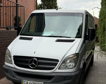 Белый Мерседес Sprinter, объемом двигателя 2.1 л и пробегом 351 тыс. км за 9750 $, фото 1 на Automoto.ua