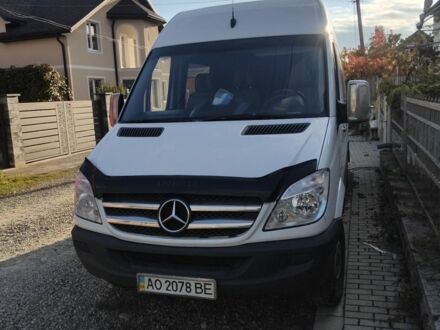 Мерседес Sprinter 2010 в Тячеве на Automoto.ua Белый Мерседес Sprinter, объемом двигателя 2 л и пробегом 380 тыс. км за 13500 $, фото 1 на Automoto.ua