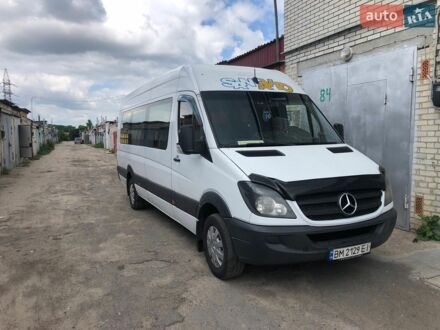 Белый Мерседес Sprinter, объемом двигателя 2.14 л и пробегом 380 тыс. км за 24000 $, фото 1 на Automoto.ua